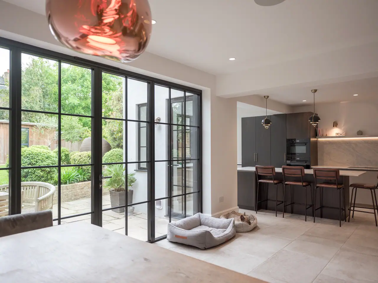 Ground-floor kitchen extension & refurbishment at Belgrade Road, Hampton