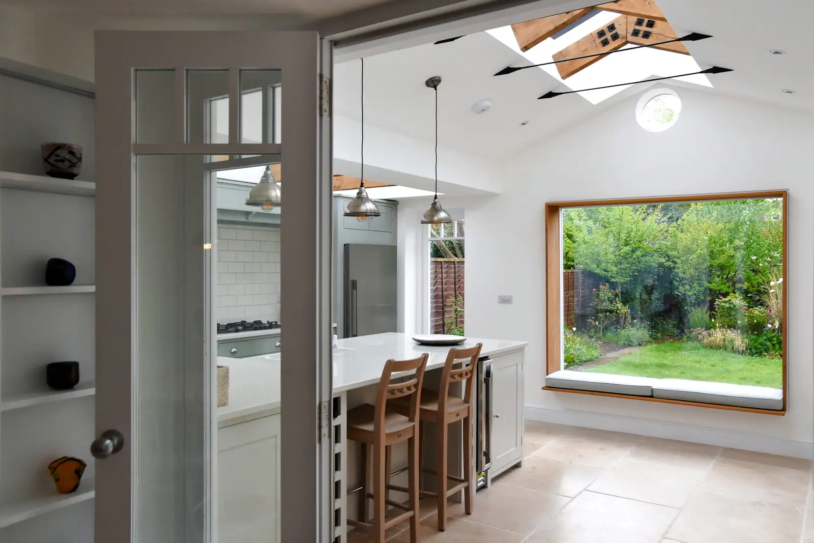 Finished interior at Richmond Road, West Wimbledon